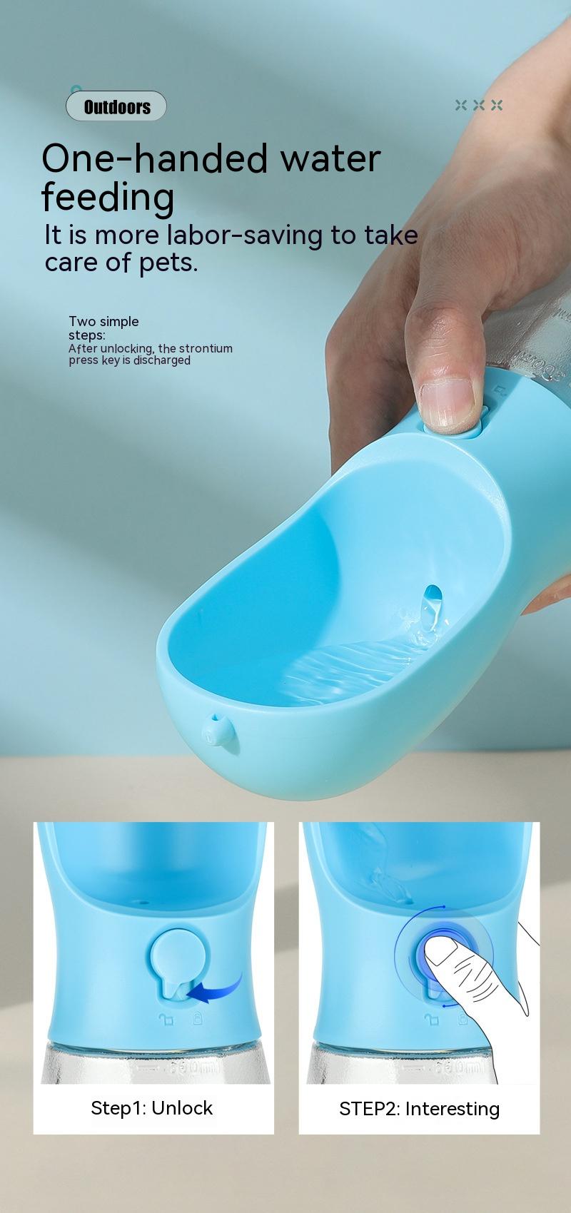 View 3 of Three-in-one Portable Multi-functional Cups Pets Supplies