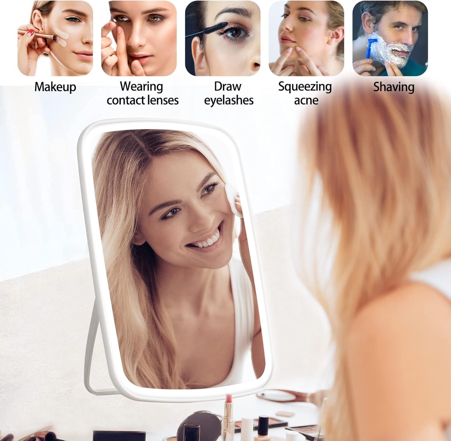 View 3 of Touch Screen Makeup Mirror