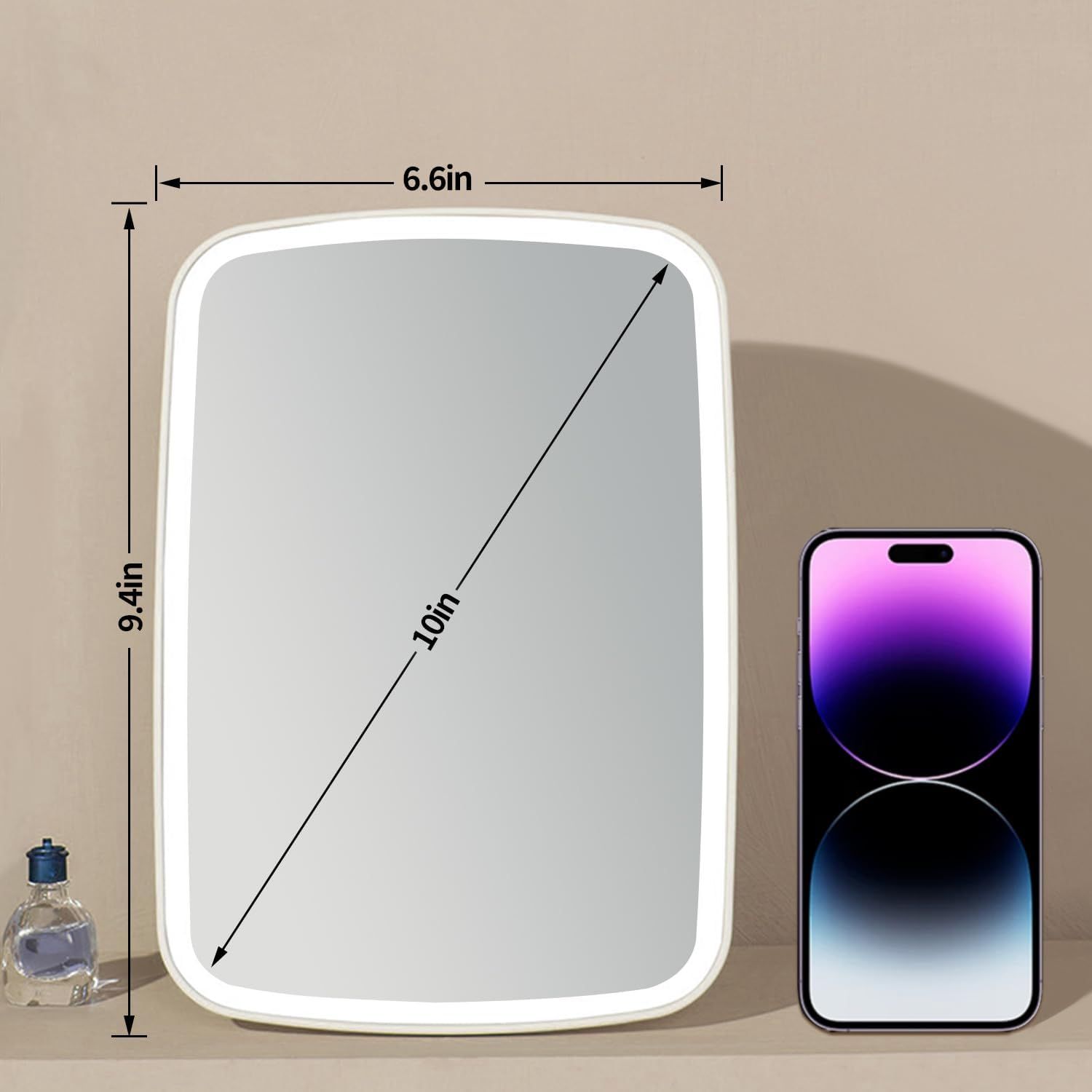 View 4 of Touch Screen Makeup Mirror